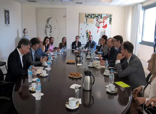 Συνάντηση Κ. Γαβρόγλου και Δ. Μπαξεβανάκη με τον Γερμανό Κοινοβουλευτικό Υφυπουργό Παιδείας T. Rachel