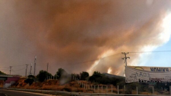 Τι κάηκε στην Εύβοια:  Δορυφορική καταγραφή της καταστροφής