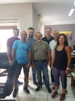 Συνάντηση αντιπροσωπείας του ΠΣΑΕΠ με τον Περιφερειακό Διευθυντή Εκπ/σης Κρήτης κ Τερζάκη