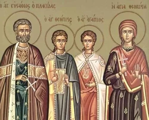 20 Σεπτεμβρίου: Εορτή του Αγίου Ευσταθίου και της συνοδείας αυτού