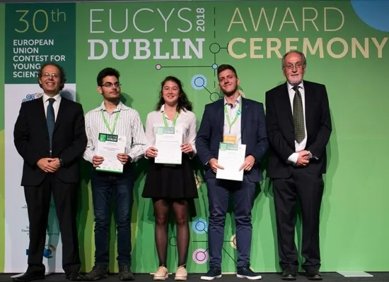  Βραβείο για την Ελληνική Συμμετοχή στον Ευρωπαϊκό Διαγωνισμό Νέων Επιστημόνων 2018 (EUCYS 2018)