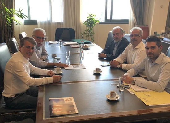 Συνάντηση του Κ. Γαβρόγλου με τους Βουλευτές του ΣΥΡΙΖΑ Φθιώτιδας Αθ. Μιχελή, Απ. Καραναστάση και Ι. Σαρακιώτη