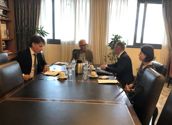 Συνάντηση του Υπουργού Κ. Γαβρόγλου με τον Πρέσβη της Ρωσικής Ομοσπονδίας Α. Maslov