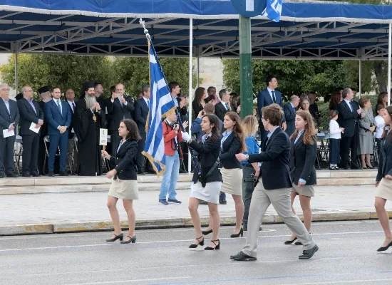 Ο Κώστας Γαβρόγλου στη μαθητική παρέλαση: Πρέπει να είμαστε ευγνώμονες για όσους θυσιάστηκαν