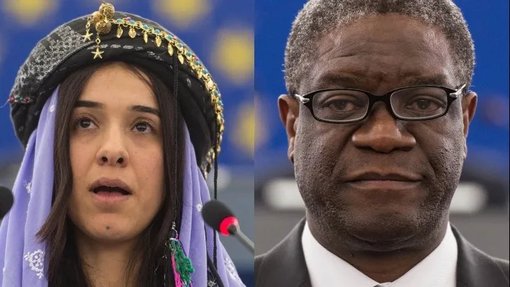 Το Νόμπελ Ειρήνης στον Ντένις Μουκουέγκε και την Νάντια Μουράντ