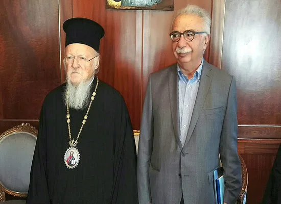 Γαβρόγλου: Θα μεταφέρω τους προβληματισμούς του Οικουμενικού Πατριάρχη