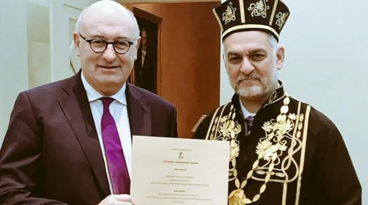 Επίτιμος διδάκτωρ του Γεωπονικού Πανεπιστημίου Αθηνών ο Ευρωπαίος επίτροπος Φιλ Χόγκαν