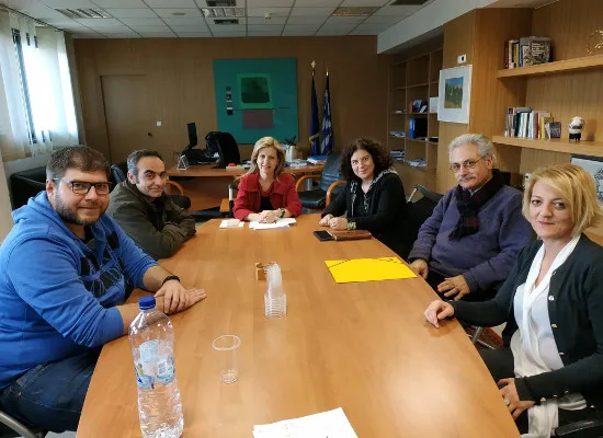 Συνάντηση Υφ. Παιδείας Μ. Τζούφη με τον Σύνδεσμο Κοινωνικών Λειτουργών Ελλάδος