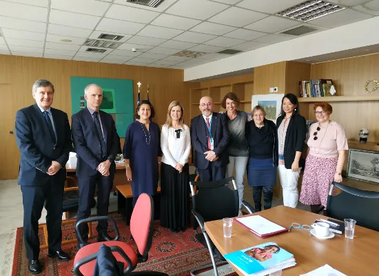 Σύσκεψη της Υφυπουργού Παιδείας με UNICEF,  ΔΟΜ και Ευρωπαϊκή Επιτροπή για την Εκπαίδευση των Προσφύγων