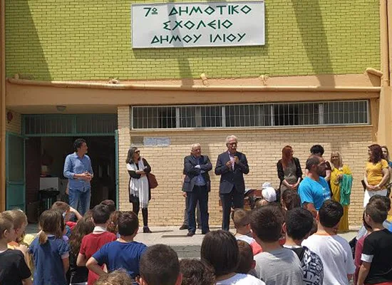 Επίσκεψη του Υπουργού Κ. Γαβρόγλου σε σχολεία της Δυτικής Αττικής