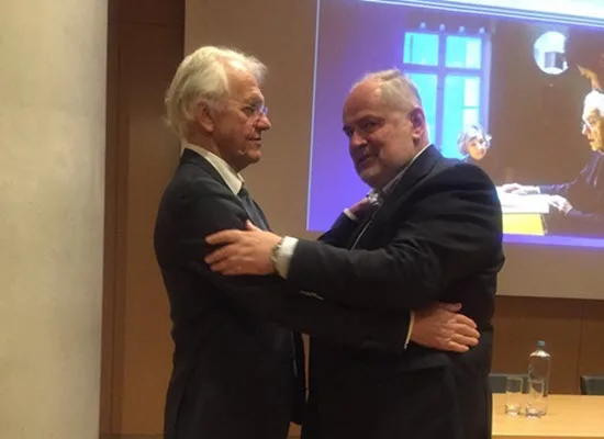 O νομπελίστας Gérard Mourou στην Αθήνα, προσκεκλημένος του Αν. Υπουργού Κώστα Φωτάκη