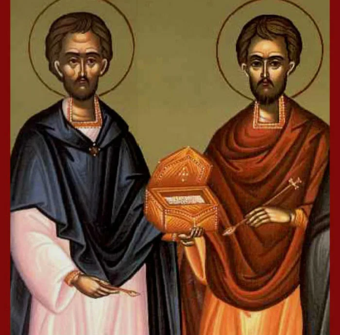 28 Ιουνίου: Της ευρέσεως των Ι.Λειψάνων των Αγίων Αναργύρων Κύρου και Ιωάννου