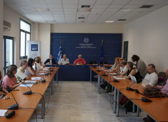 Παρέμβαση του Κ. Γαβρόγλου στη συνάντηση του ΔΣ του ΙΚΥ