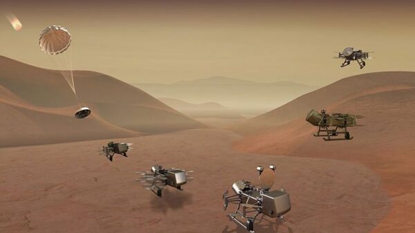 Η NASA θα στείλει το Dragonfly στον Τιτάνα για εξερεύνηση