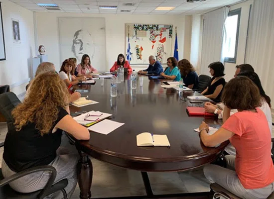 Συνάντηση της πολιτικής ηγεσίας του Υπουργείου Παιδείας με τον επικεφαλής και στελέχη του ΑΣΕΠ