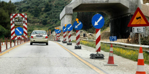 Εργασίες συντήρησης στην Εθνική Οδό Θεσσαλονίκης – Καβάλας