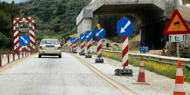 Εργασίες συντήρησης στην Εθνική Οδό Θεσσαλονίκης – Καβάλας