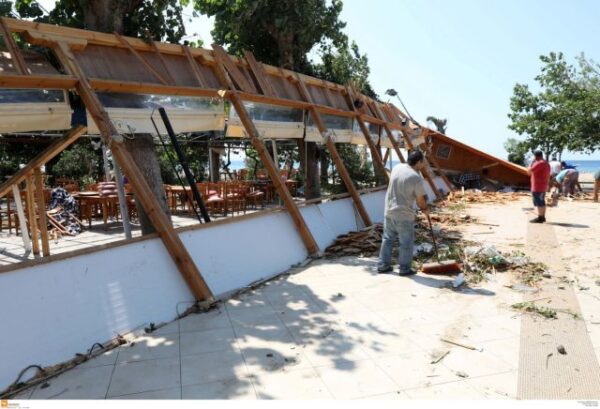 Οι μεγάλες φυσικές καταστροφές των τελευταίων χρόνων στη Χαλκιδική