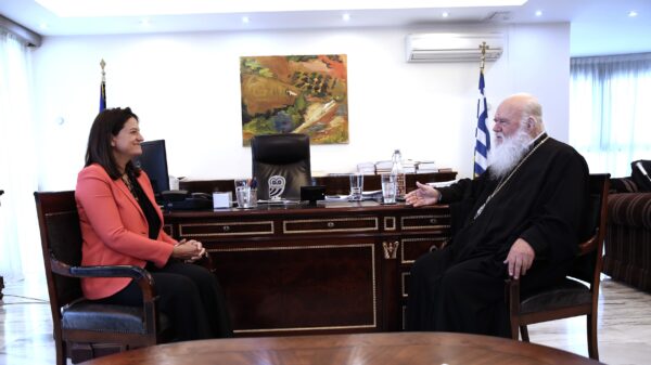 Επίσκεψη του Μακαριωτάτου Αρχιεπισκόπου Αθηνών και Πάσης Ελλάδος κ.κ. Ιερωνύμου στο Υπουργείο Παιδείας