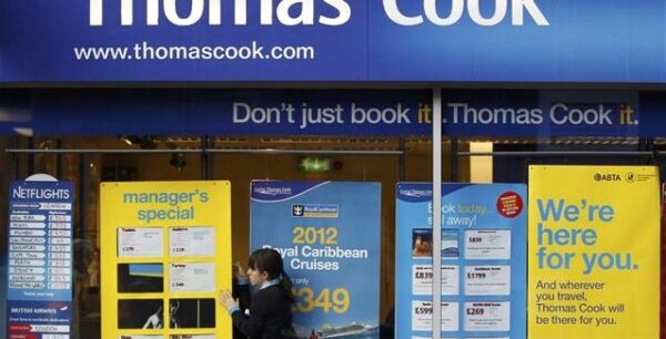 Κινεζική σανίδα σωτηρίας στην Thomas Cook
