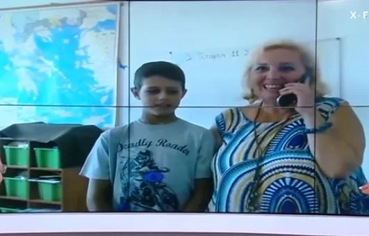 Αγιασμός με έναν μαθητή στους Αρκιούς (Βίντεο)