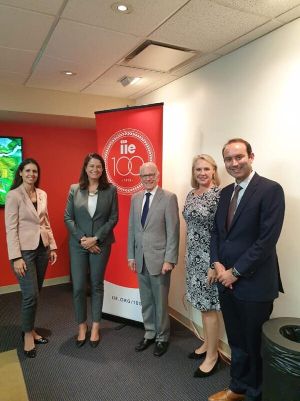 Συναντήσεις της Υπουργού Παιδείας για την προώθηση συνεργασιών με τις ΗΠΑ στον τομέα της εκπαίδευσης