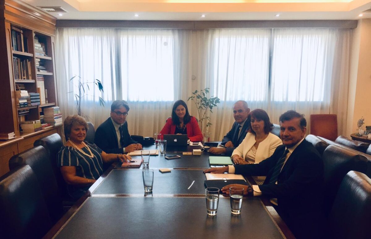 Συνάντηση της ηγεσίας του Υπουργείου Παιδείας με το νέο Προεδρείο της Συνόδου των Πρυτάνεων