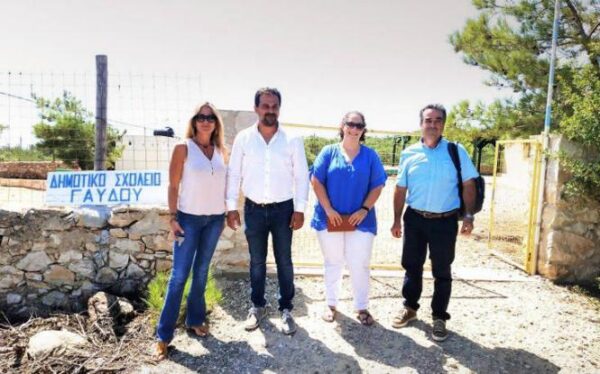 «Πρώτο κουδούνι» για τους δύο μαθητές της ακριτικής Γαύδου