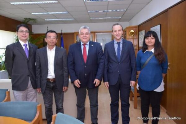 Συνάντηση του Πρύτανη του ΑΠΘ με αντιπροσωπεία από το Πανεπιστήμιο National Tsing Hua της Tαϊβάν