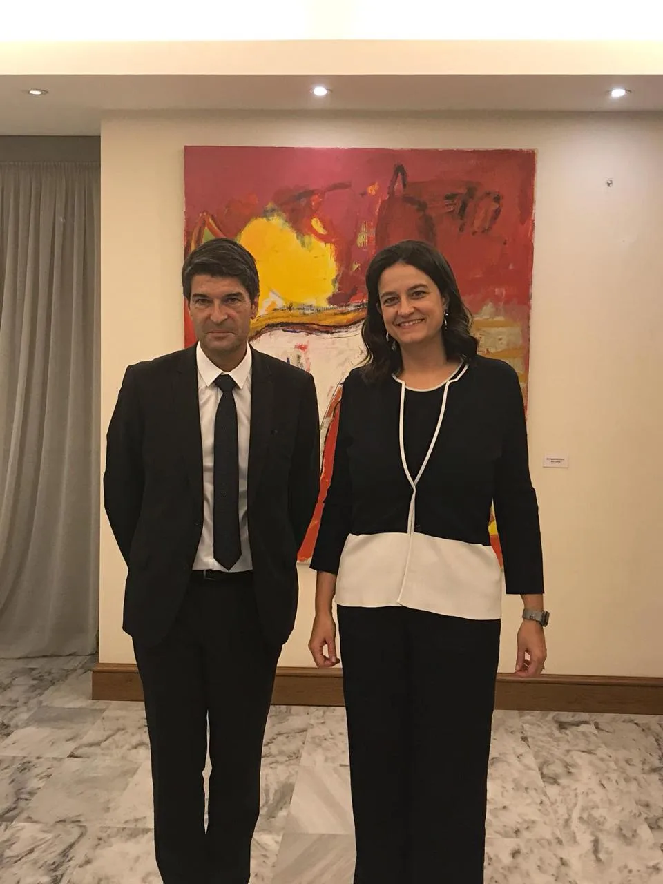 Επίσκεψη του Πρέσβη της Γαλλίας στην Ελλάδα στο Υπουργείο Παιδείας και Θρησκευμάτων
