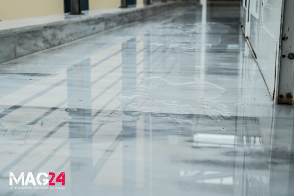 Λαμία: Πλημμύρισε το Πανεπιστήμιο Θεσσαλίας – Τι καταγγέλουν φοιτητές