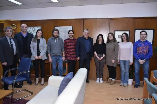Συνάντηση του Πρύτανη του ΑΠΘ με την ομάδα iGEM Thessaloniki