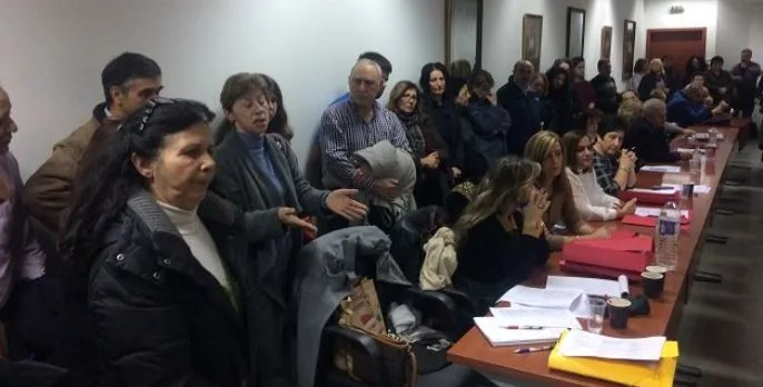 Κατάληψη στη Σύγκλητο του Πανεπιστημίου Θεσσαλίας από τις καθαρίστριες