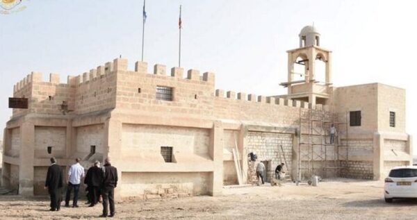 Στην όαση της Μονής Αγίου Ιωάννη του Προδρόμου, στην Ιορδανία