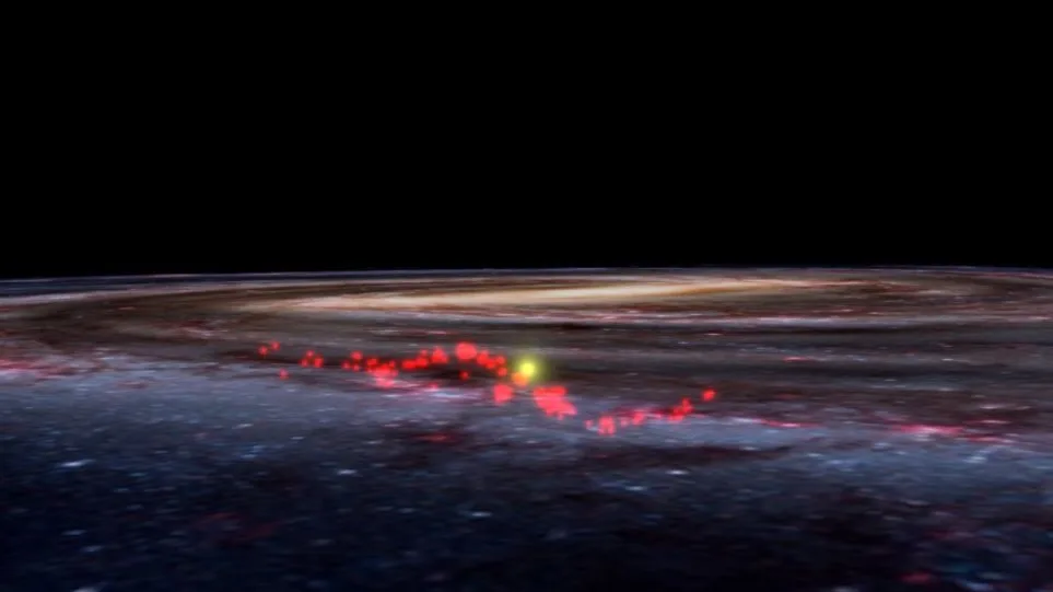 Ανακαλύφθηκε στο γαλαξία μας ένα μυστηριώδες τεράστιο κύμα από «εκκολαπτήρια» άστρων