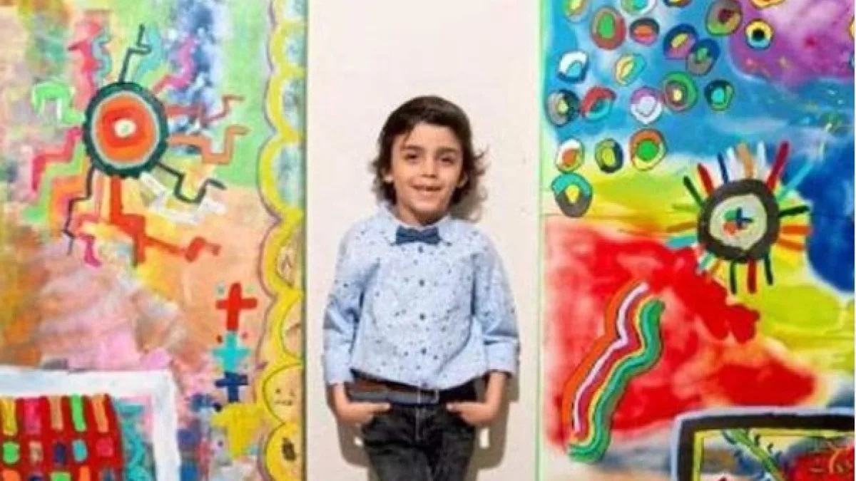 «Μικρός Πικάσο»: Ο επτάχρονος που πουλά τους πίνακές του έναντι χιλιάδων ευρώ
