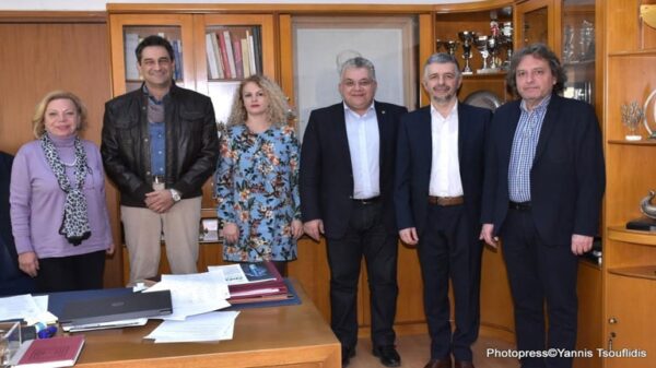 Συνάντηση των πρυτάνεων του ΑΠΘ και του St. Kliment Ohridski University για θέματα συνεργασίας