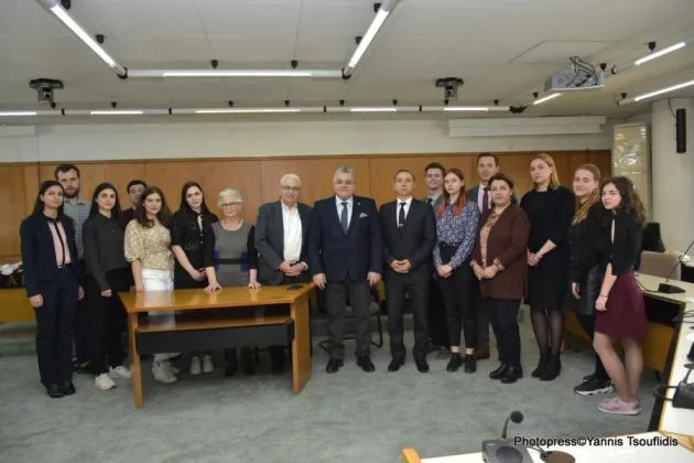 Με νέους ερευνητές του Προγράμματος «Ιάσων» συναντήθηκε ο Πρύτανης του ΑΠΘ