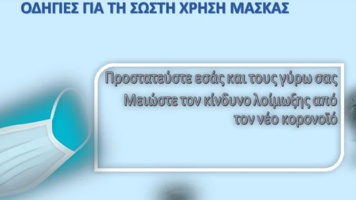 Τα μέτρα δημόσιας υγείας στους χώρους ελέυθερης πρόσβασης από Δευτέρα 4 Μαϊου