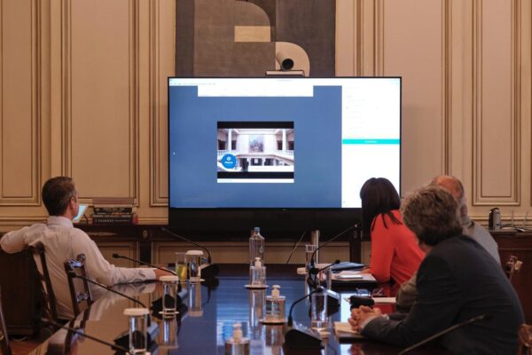 Τηλεδιάσκεψη του Κυριάκου Μητσοτάκη στο πλαίσιο της ελληνοαμερικανικής συνεργασίας στον τομέα της ανώτατης εκπαίδευσης