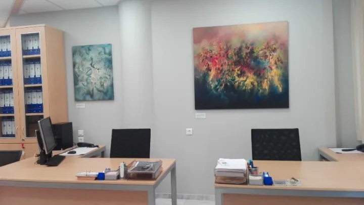 Έργα Τέχνης στους χώρους της Κοσμητείας Σχολής Επιστημών Υγείας ΑΠΘ