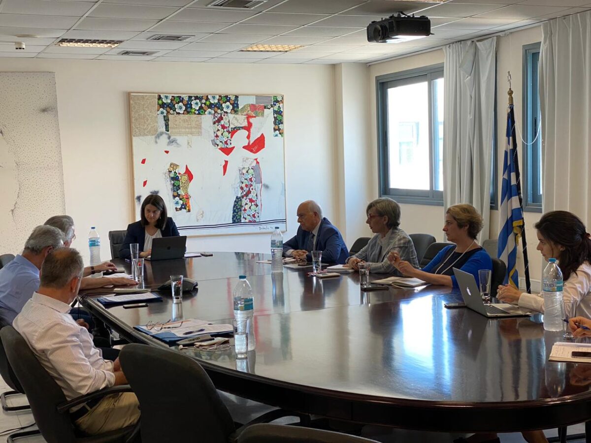 Συνάντηση της Υπουργού Παιδείας και Θρησκευμάτων με τη ΓΣΕΕ