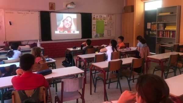 Tηλεπίσκεψη «Ζήσε Αθλητικά» στο 11ο Δημοτικό Σχολείο Χαϊδαρίου