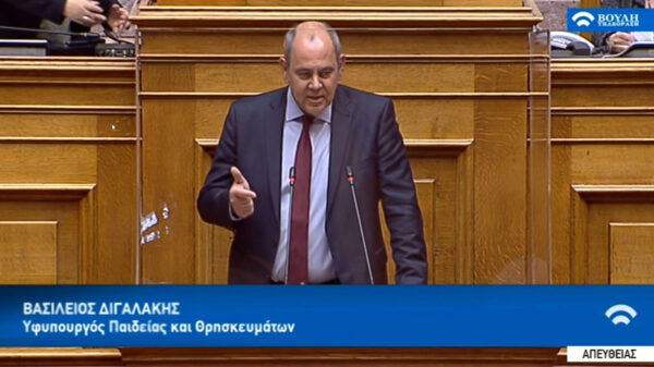 Διγαλάκης: Στόχος να οικοδομήσουμε το Πανεπιστήμιο του 21ου αιώνα