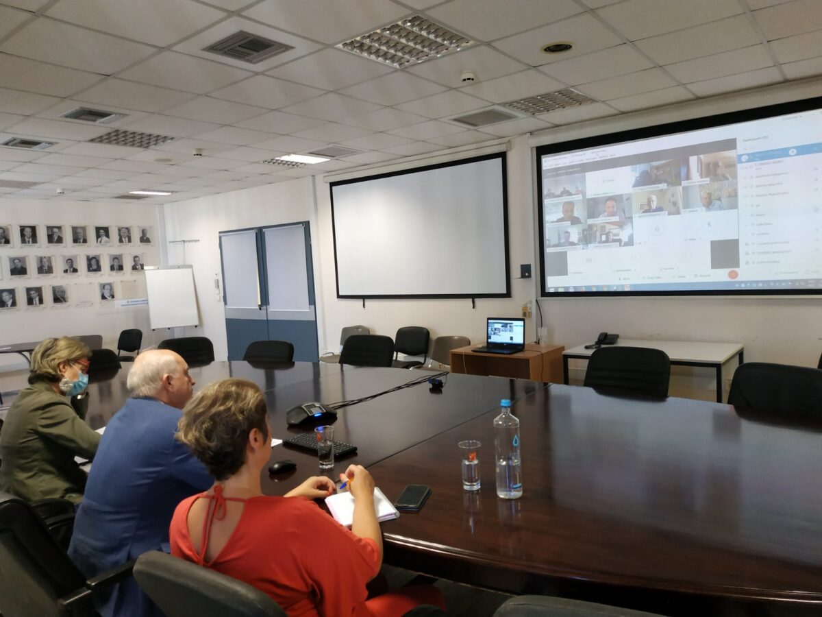 Τηλεδιάσκεψη με την εκτελεστική επιτροπή ΚΕΔΕ και το προεδρείο της επιτροπής Παιδείας ΚΕΔΕ