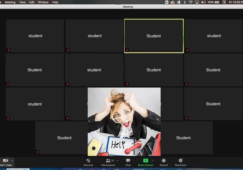 Βιωματικές εικόνες τηλεκπαιδευτικής τρέλας