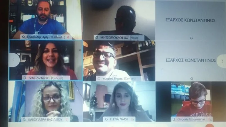 Τηλεδιάσκεψη της υφυπουργού Παιδείας και του Πύρρου Δήμα με μαθητές της Άρτας