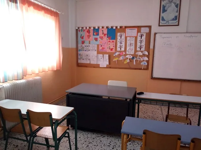 Βόλος: Καθαρίστρια έβαψε ολόκληρο το σχολείο… μόνη της