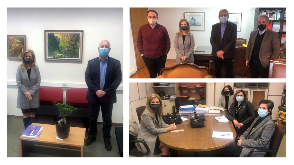 Τζούφη: Επίσκεψη στο Πανεπιστήμιο Ιωαννίνων για τα προβλήματα που προέκυψαν από την πανδημία