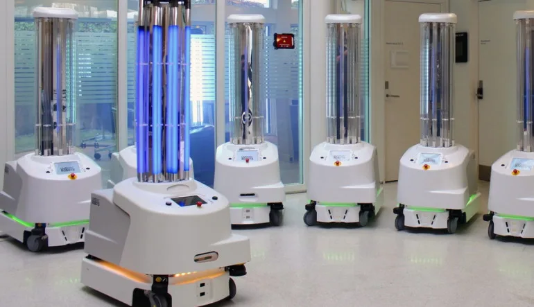 Kορoνοϊός: Φθάνουν και στα νοσοκομεία Ελλάδας τα πρώτα ρομπότ απολύμανσης της ΕΕ